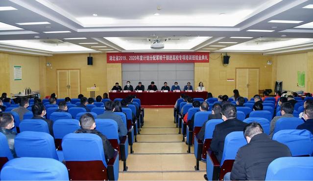 学院隆重举行湖北省2019、2020年度计划分配军队转业干部进高校专项培训班结业典礼