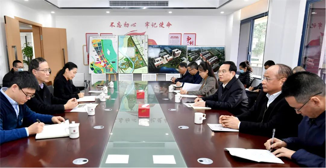 省委常委、福州市委书记林宝金莅校调研海峡实验室建设情况