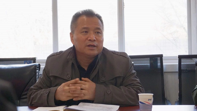 校长李长吾到机械工程与自动化学院进行调研指导