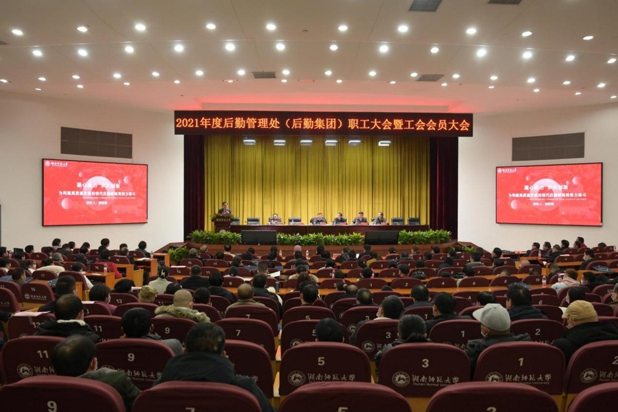 后勤管理处（后勤集团）召开2021年度职工大会暨工会会员大会