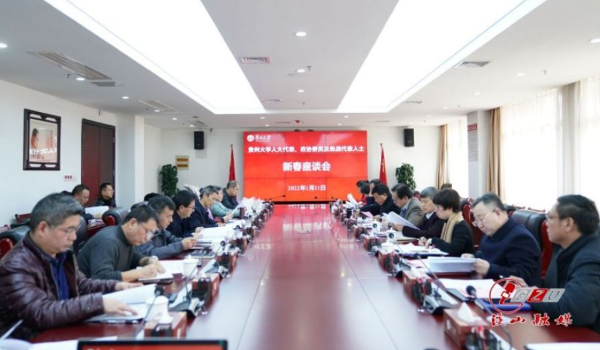 我校召开人大代表、政协委员及统战代表人士新春座谈会