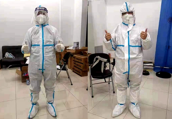 我的老师为我站岗