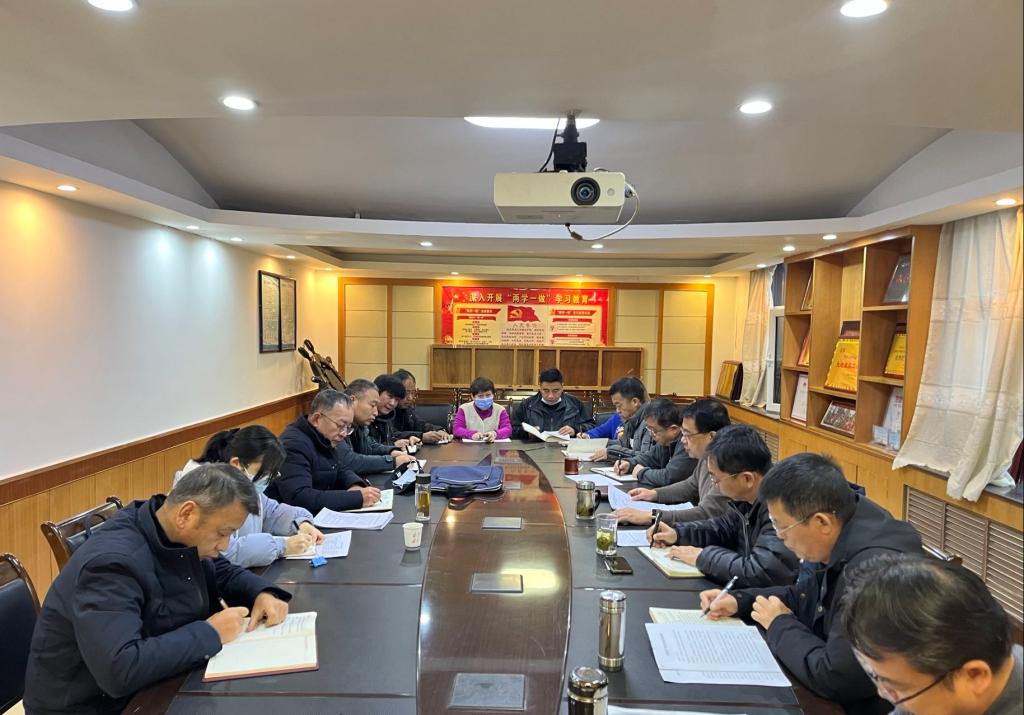 后勤党总支召开党史学习教育专题民主生活会