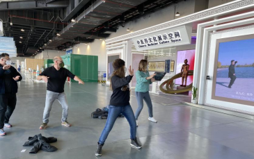 郑州大学师生人工智能作品亮相北京冬奥会主媒体中心