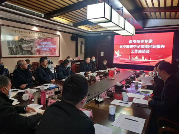 印遇龙院士团队助力湖南地方猪产业发展