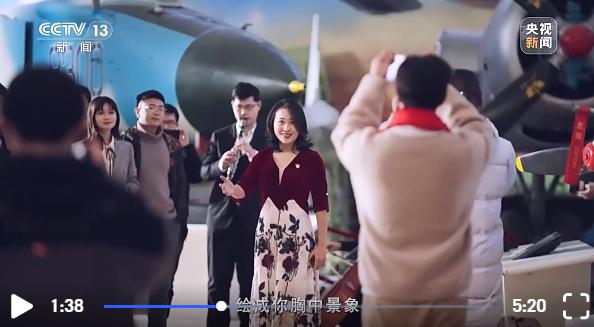 CCTV《朝闻天下》：北航师生同唱《领航》表达报国情怀