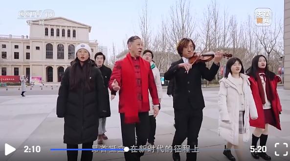 CCTV《朝闻天下》：北航师生同唱《领航》表达报国情怀