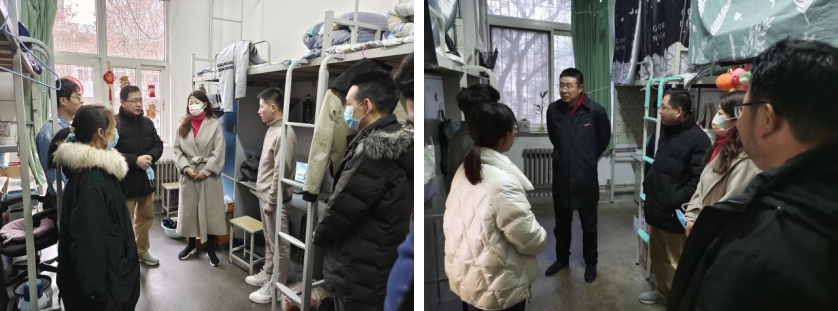 机械工程学院关怀慰问春节留校学生