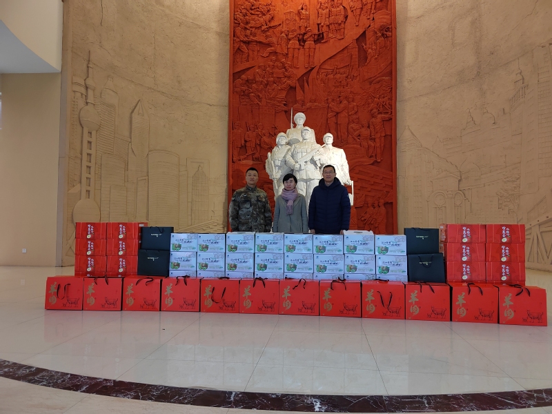 我校赴共建部队开展春节拥军慰问活动