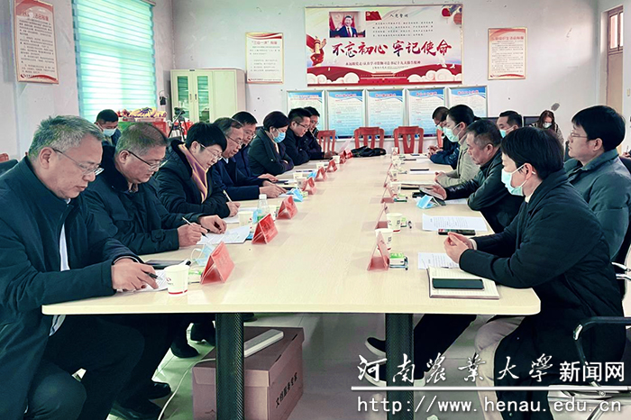 校领导带队赴中牟县进行调研