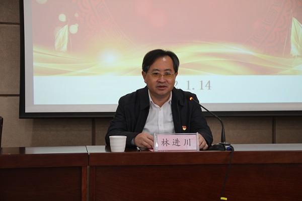我校举行2022年退（离）休老同志新春慰问暨校情通报会
