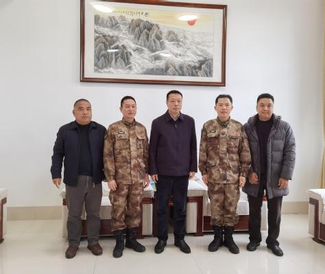 李绚副书记带队走访慰问31612部队