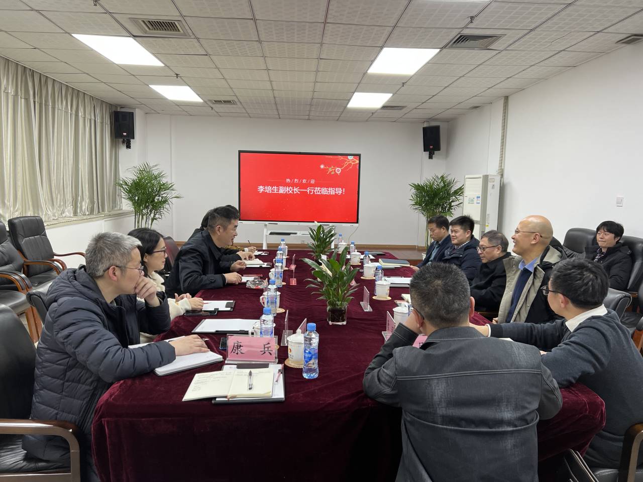 李培生带队赴江西赣能股份有限公司调研