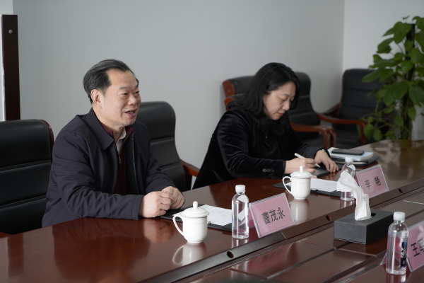 ​副校（院）长曹茂永一行走访慰问中国工程院院士王军成