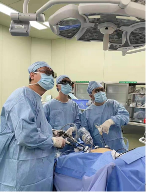 哈医大二院开展完全腹腔镜下胰十二指肠NOSES切除术