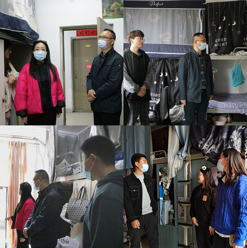 药学院走访学生寝室开展疫情防控及安全教育