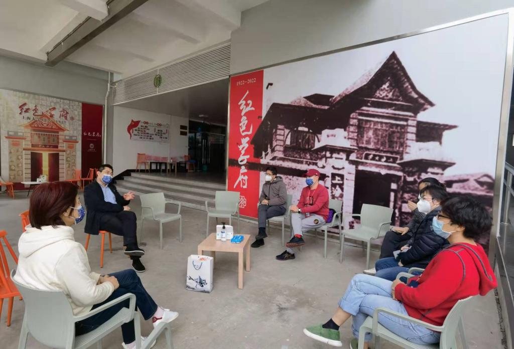 在网格中聚力，在学习中交流 ——BCDJ楼群疫情防控网格化管理工作骨干临时党支部开展学习交流