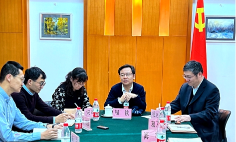 副校长周钦到国际教育学院走访调研
