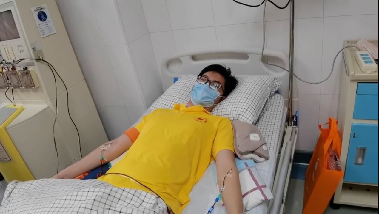 以热血续航生命，用青春点亮希望——我校中山医学院学生刘浩贤成功完成造血干细胞捐献