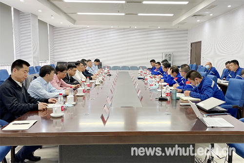 学校赴武昌船舶重工集团有限公司推进合作
