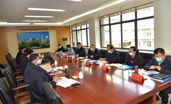 市委副书记、市长马宇骏带队到我校沟通对接