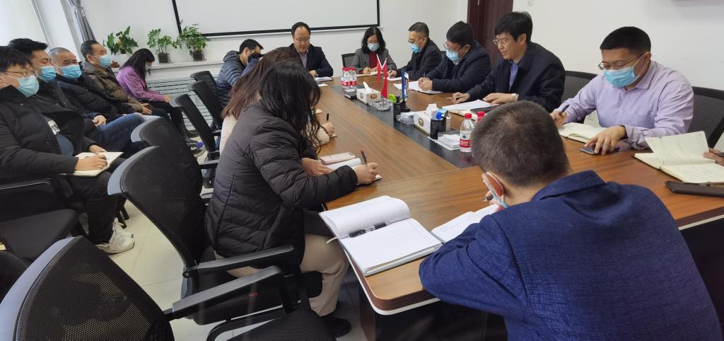 教务处举行学习学校常委会工作报告交流会