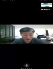 校党委书记蒋林参加安全学院2021级博士研究生在线主题班会