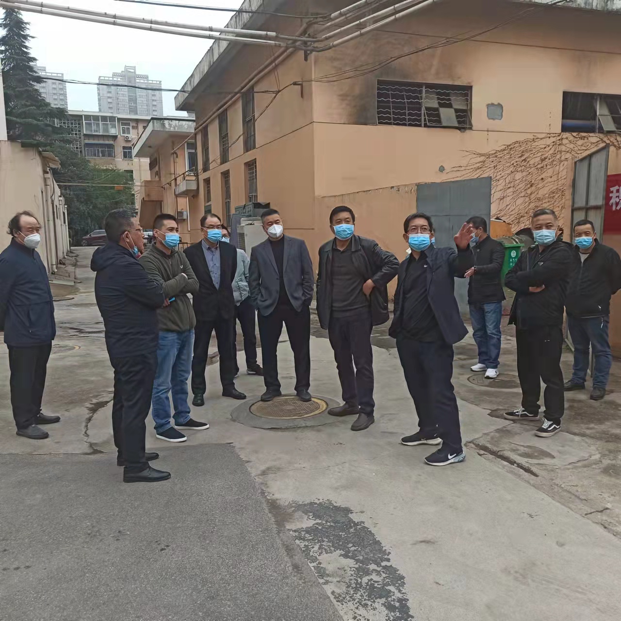 我校开展老校区校园安全稳定及环境整治工作检查