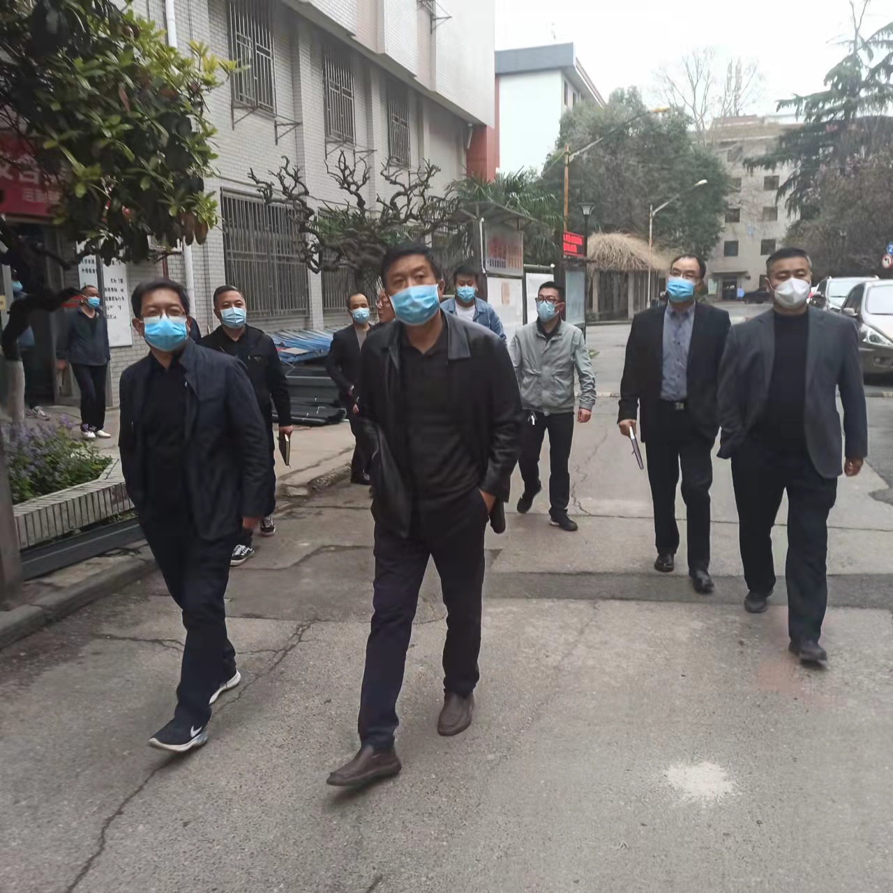 我校开展老校区校园安全稳定及环境整治工作检查