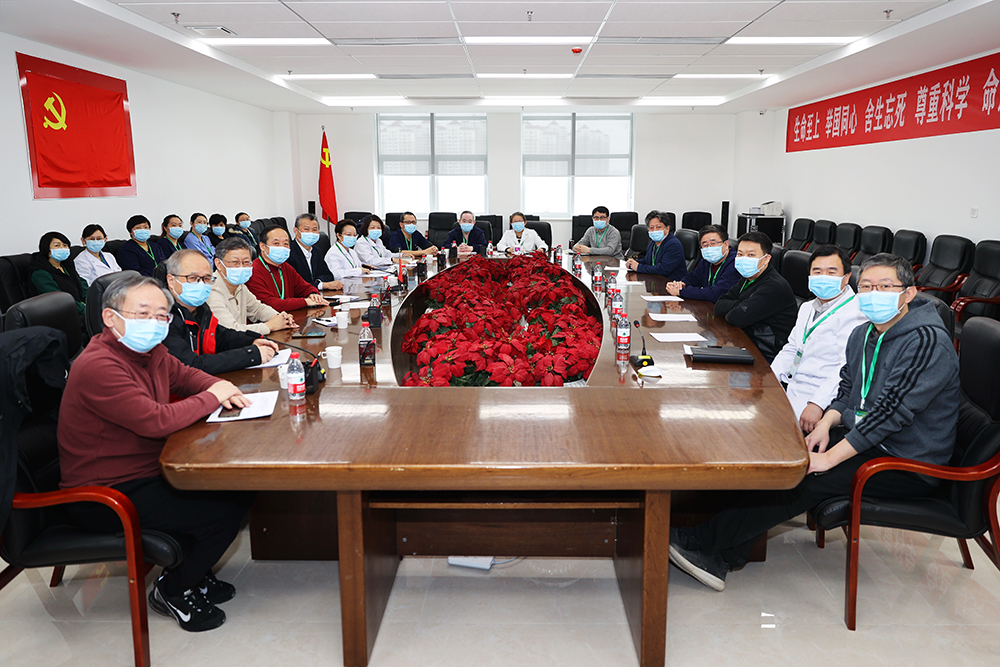 孙增涛教授两赴海河医院支援新冠疫情防治工作