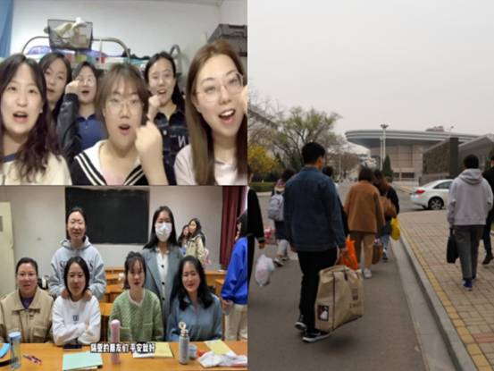 全校各级团组织倾心关怀解除隔离学生