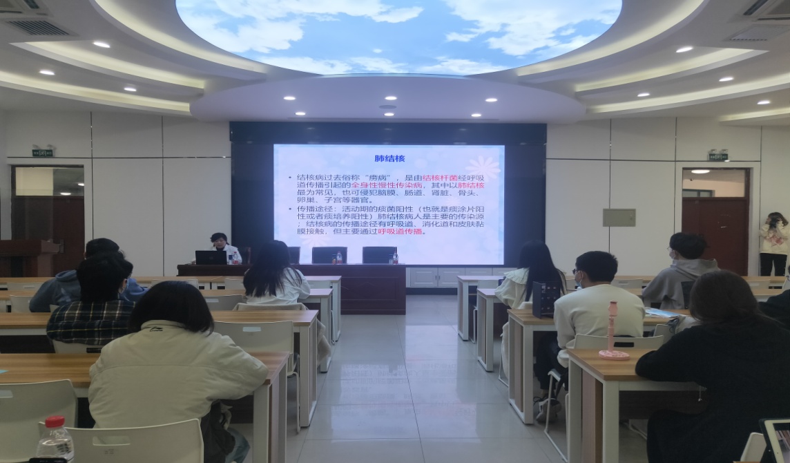 我校开展第27个“世界防治结核病日”宣传活动