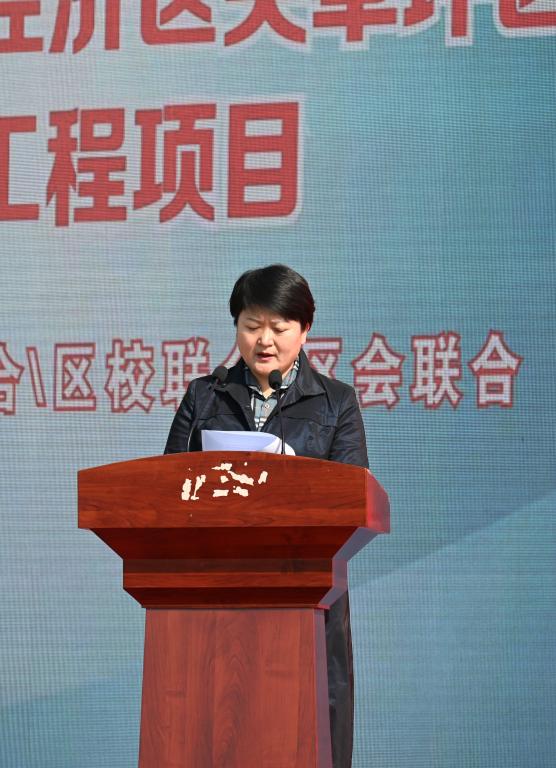 太忻一体化经济区尖草坪区2022年首批重点项目集中开工仪式在我校举行