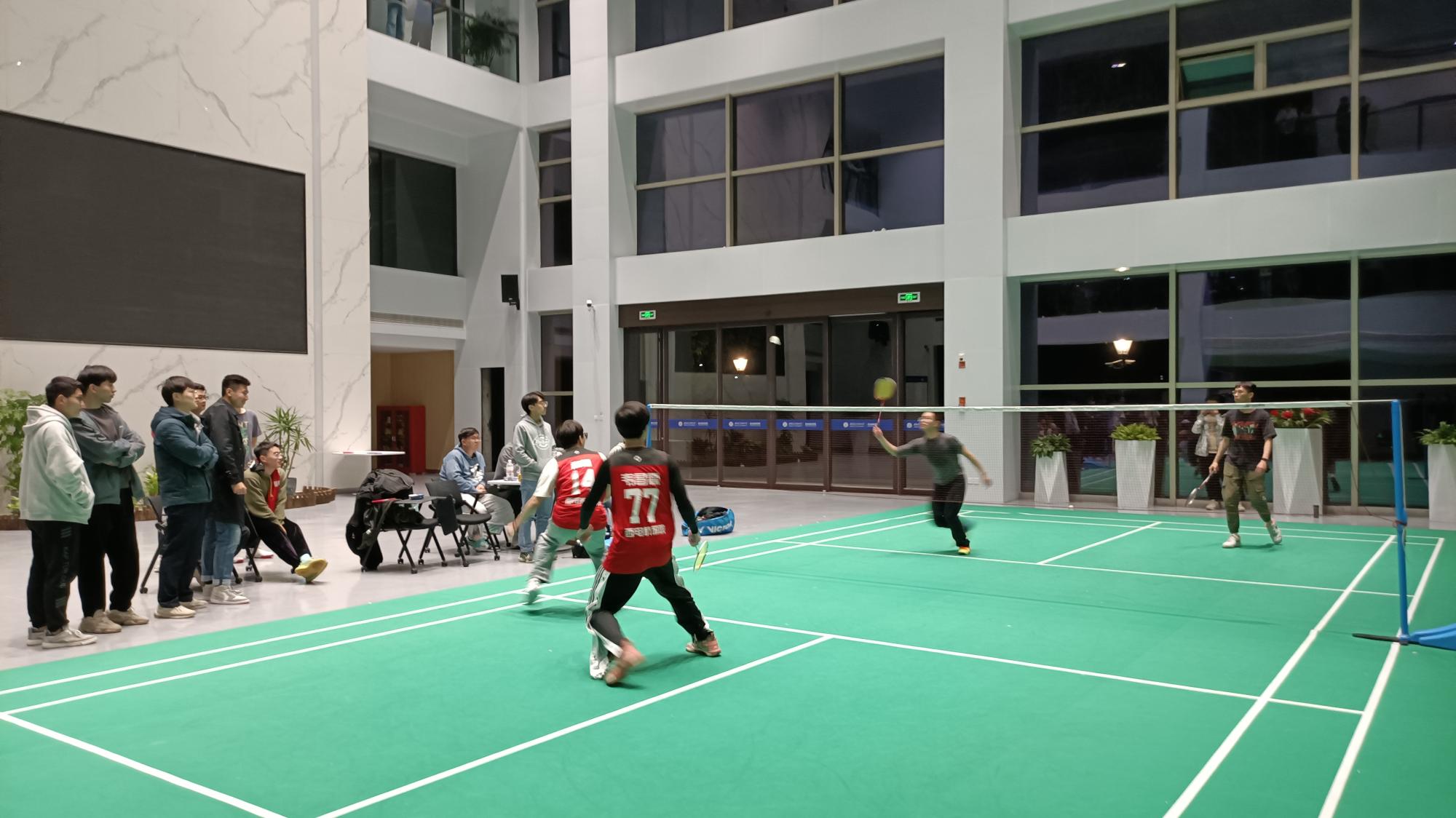 西电杭州研究院第一届羽毛球男子双打比赛圆满落幕