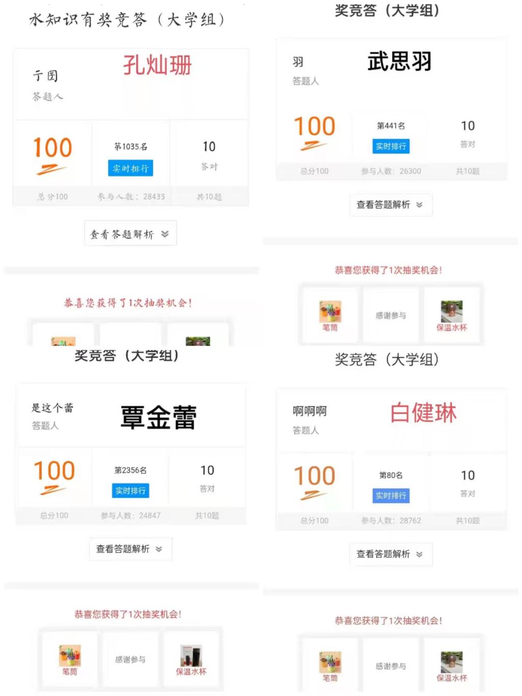 资源环境学院举办世界水日暨中国水周系列活动