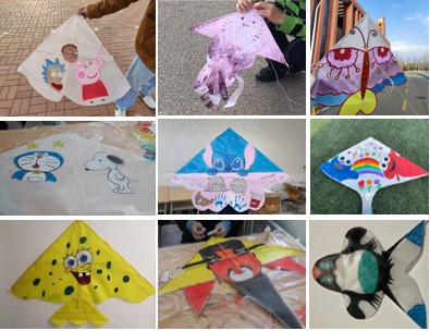 物理科学学院组织风筝放飞活动