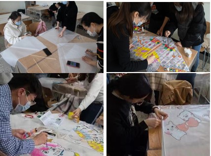 物理科学学院组织风筝放飞活动