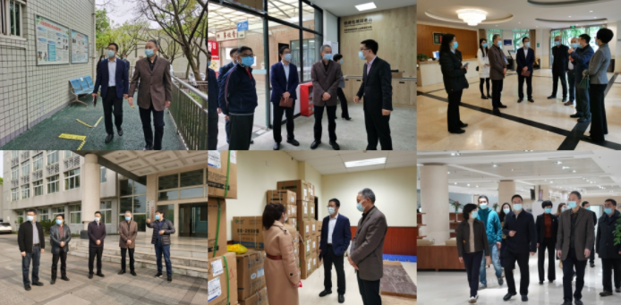 校领导带队开展疫情防控专项督查