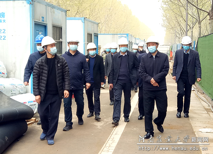 校党委书记魏蒙关实地调研推进创新大厦建设