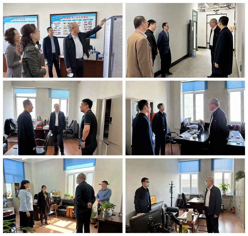 学校领导看望慰问坚守工作岗位教职工