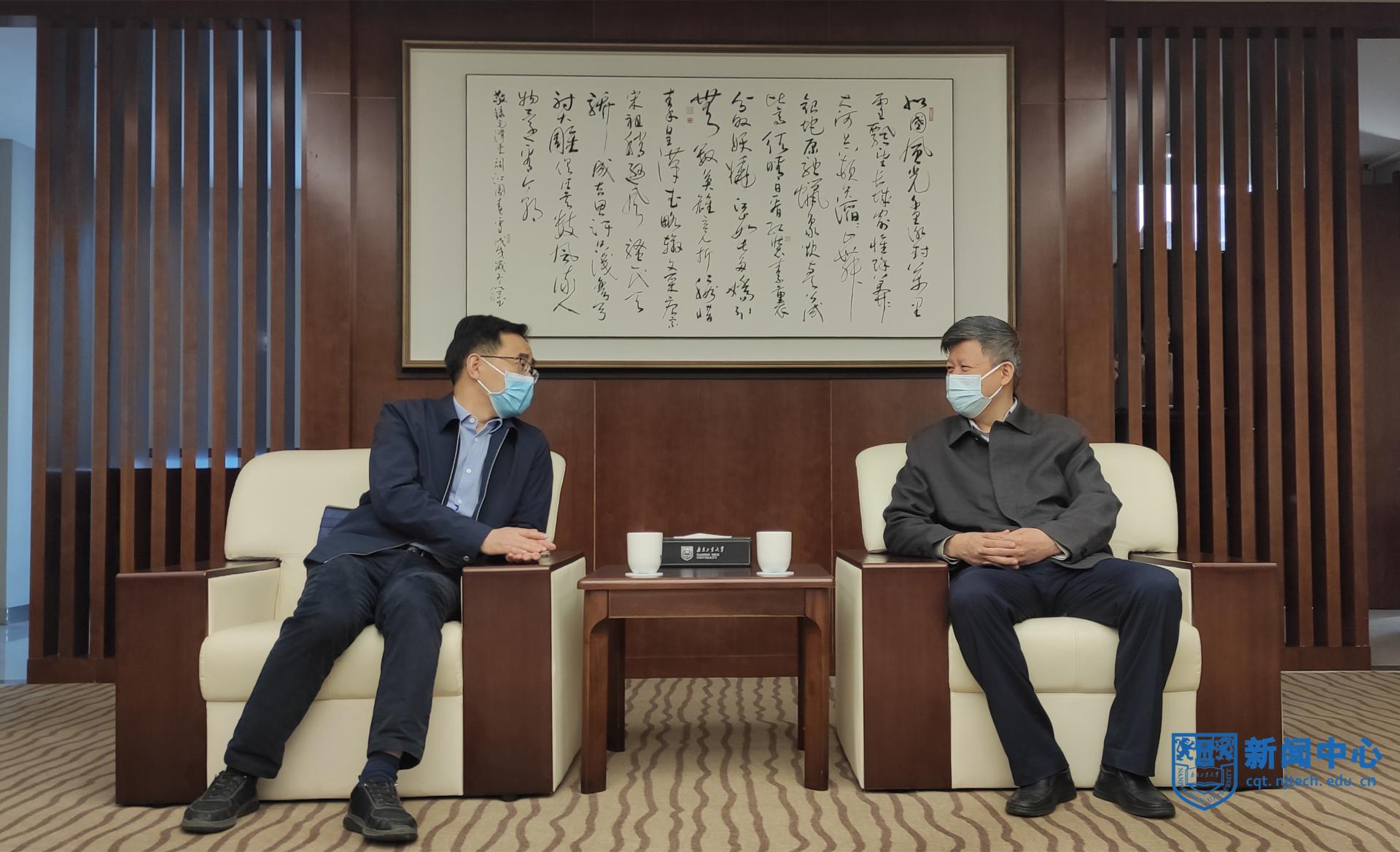 省委组织部人才处处长叶绪江来校专题调研人才工作