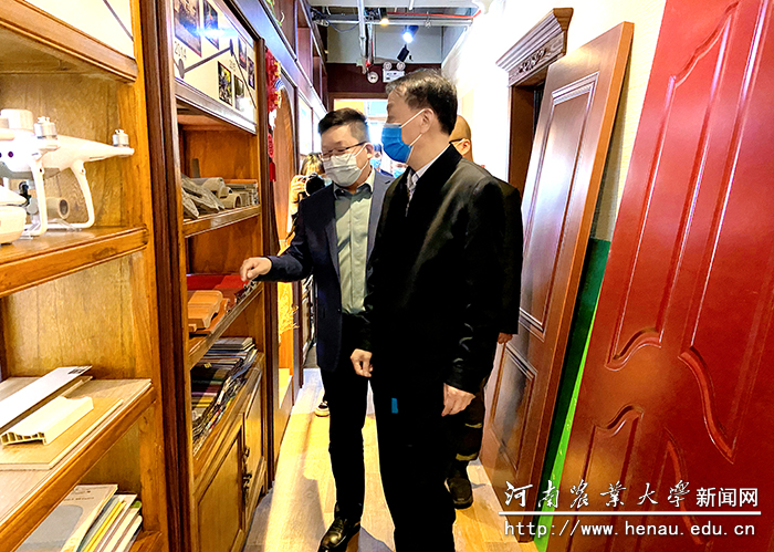 校党委书记魏蒙关到河南大龙建设发展有限公司开展访企拓岗促就业