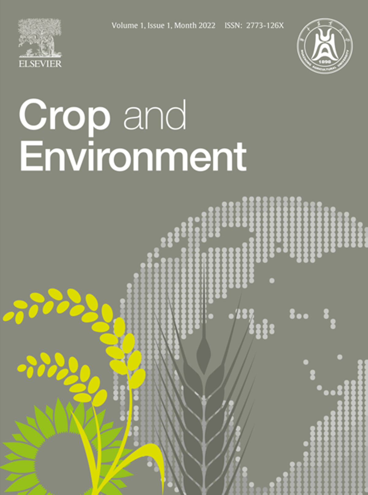 作物学领域英文新刊CropandEnvironment上线