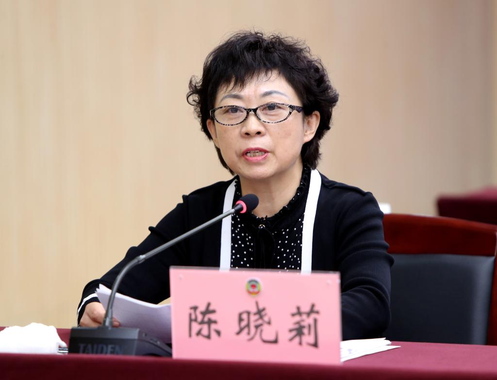 陈晓莉教授参加全国政协落实中央政协工作会精神“回头看”视频会并作发言