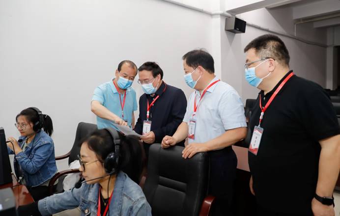 党委书记丁耀武到第八届山西省高校辅导员素质能力大赛决赛现场指导工作