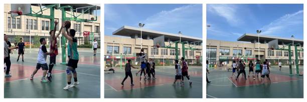 电子工程学院开展“青春不散场 共叙师生情”毕业生系列活动之师生篮球友谊赛