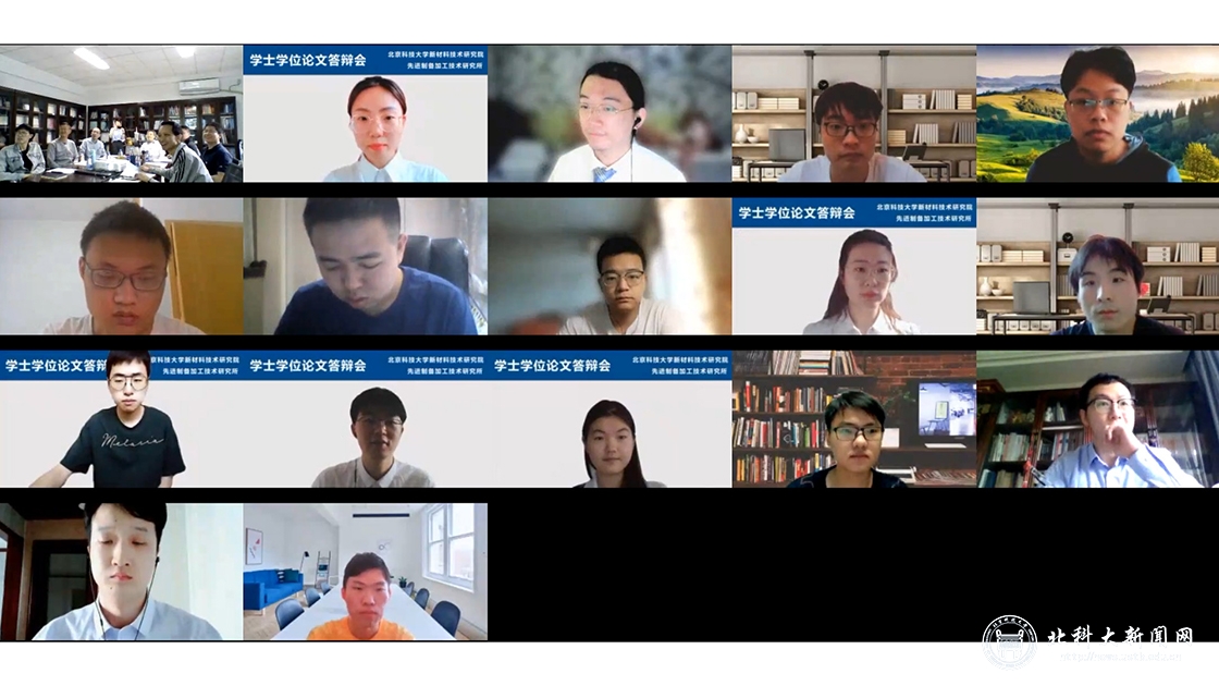 2022届本科毕业设计（论文）线上答辩圆满结束