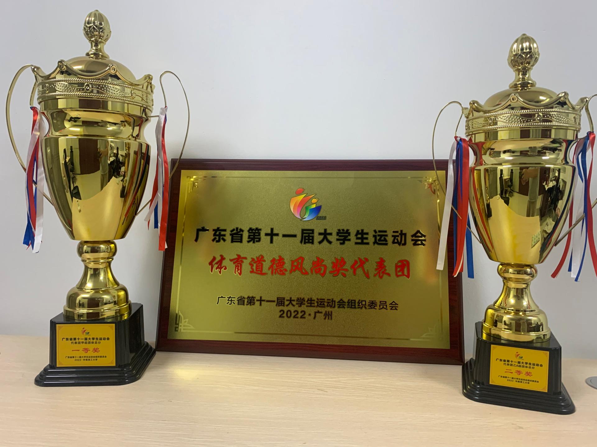 省第十一届大运会圆满落幕我校获甲组团体总分一等奖