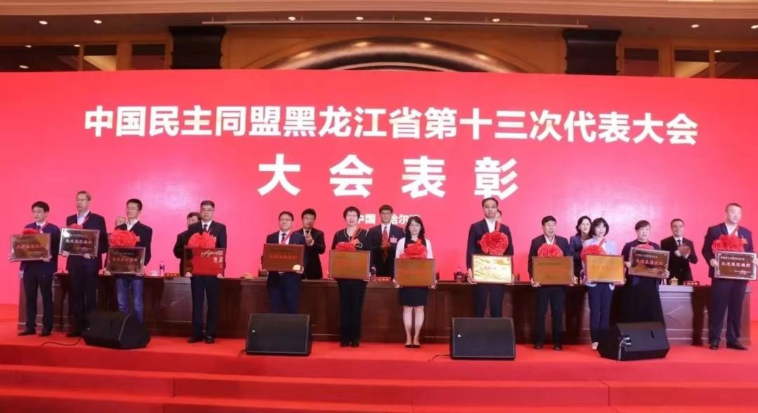 我校民盟委员会获“中国民主同盟黑龙江省先进基层组织”荣誉称号