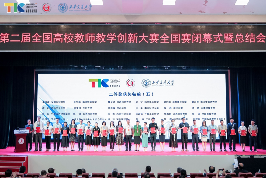 我校参赛教师（团队）在第二届全国高校教师教学创新大赛中创佳绩